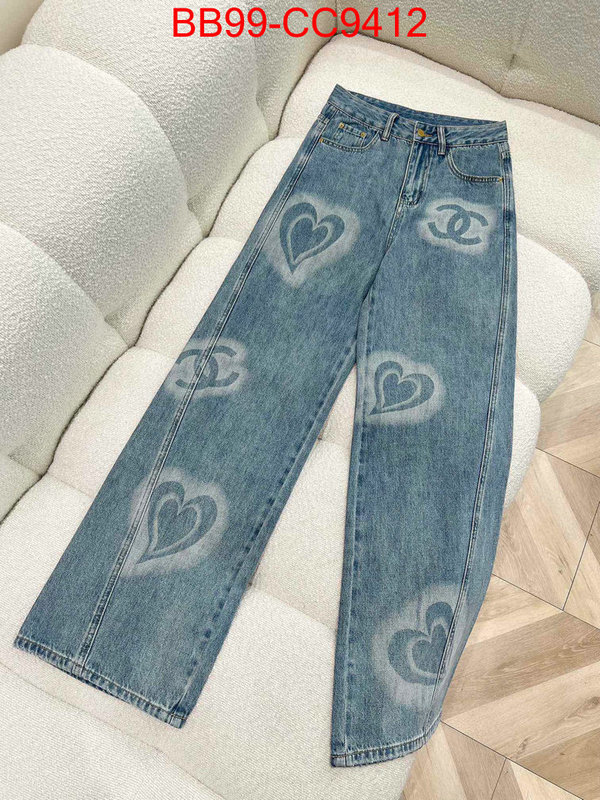 Clothing-Chanel aaaaa+ quality replica ID: CC9412 $: 99USD