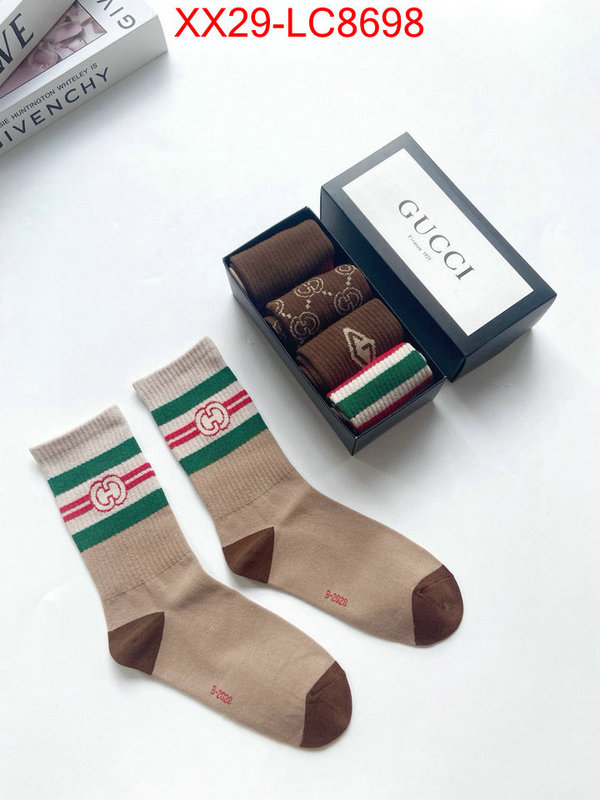 Sock-Gucci 2024 replica wholesale cheap sales online ID: LC8698 $: 29USD