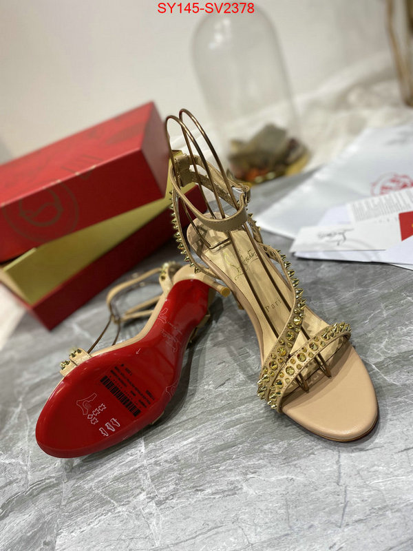 Women Shoes-Christian Louboutin high quality customize ID: SV2378 $: 145USD