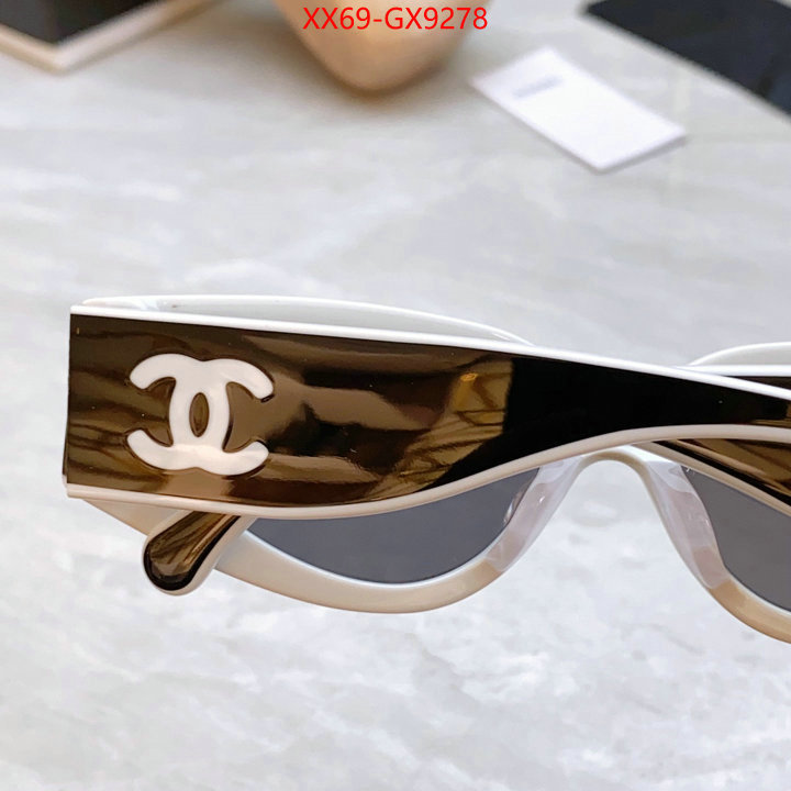 Glasses-Chanel 2024 luxury replicas ID: GX9278 $: 69USD