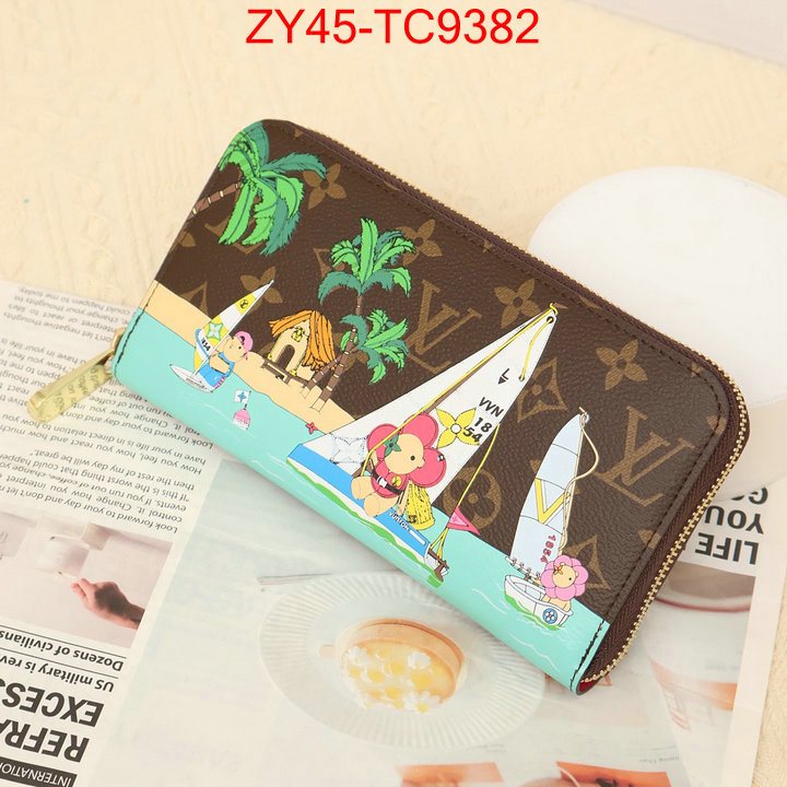 LV Bags(4A)-Wallet replica us ID: TC9382 $: 45USD,