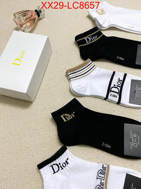 Sock-Dior replica 2024 perfect luxury ID: LC8657 $: 29USD