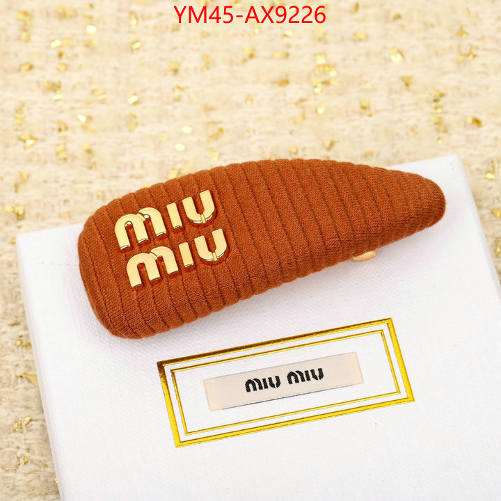 Hair band-MIU MIU buy best high-quality ID: AX9226 $: 45USD