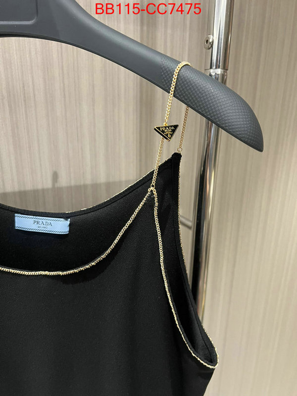 Clothing-Prada 2024 replica ID: CC7475 $: 115USD