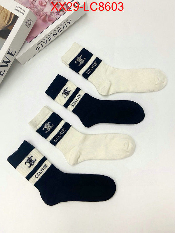 Sock-CELINE 7 star collection ID: LC8603 $: 29USD