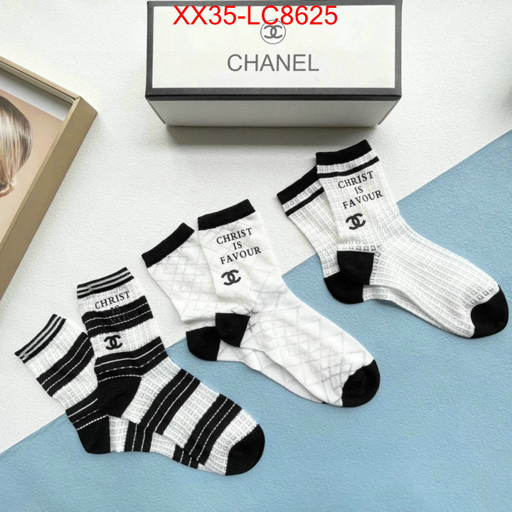 Sock-Chanel top 1:1 replica ID: LC8625 $: 35USD