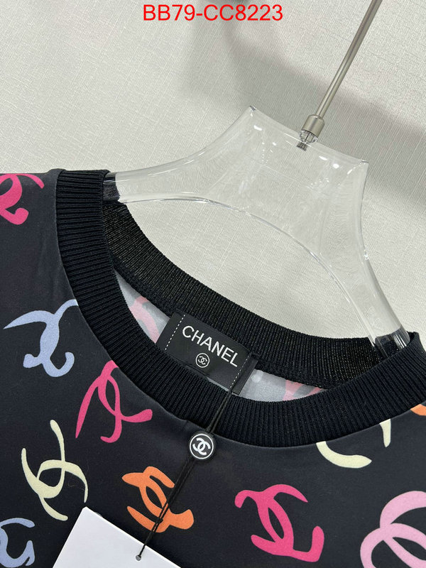 Clothing-Chanel perfect quality designer replica ID: CC8223 $: 79USD