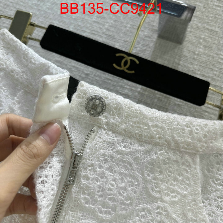 Clothing-Chanel replicas buy special ID: CC9421 $: 135USD