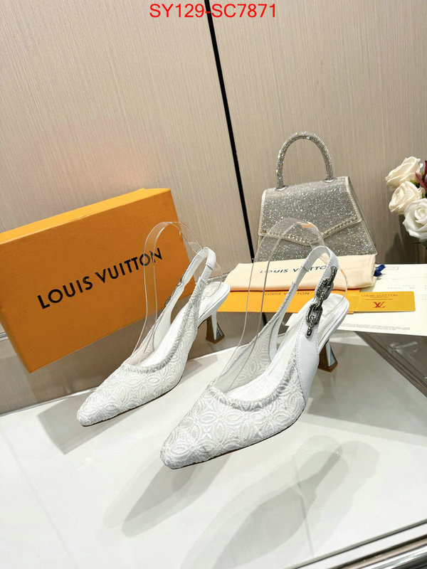 Women Shoes-LV the best quality replica ID: SC7871 $: 129USD