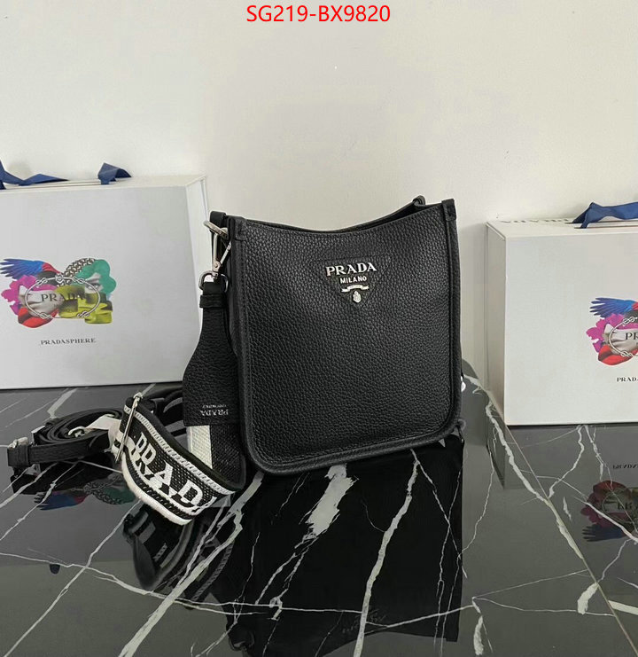 Prada Bags(TOP)-Crossbody- what's best ID: BX9820 $: 219USD,