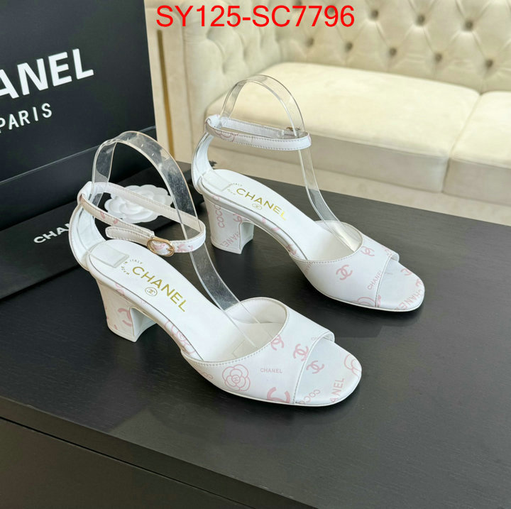 Women Shoes-Chanel wholesale replica shop ID: SC7796 $: 125USD