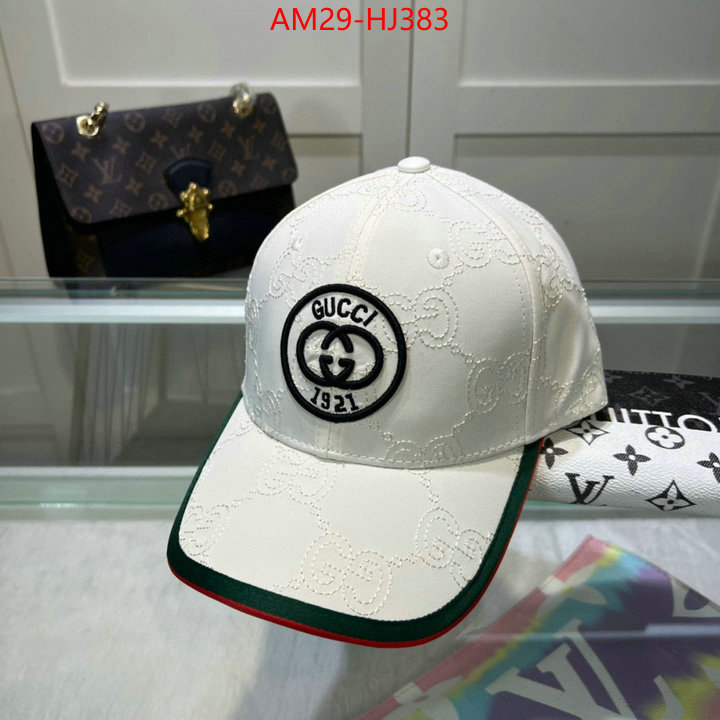 Cap(Hat)-Gucci where can i find ID: HJ383 $: 29USD