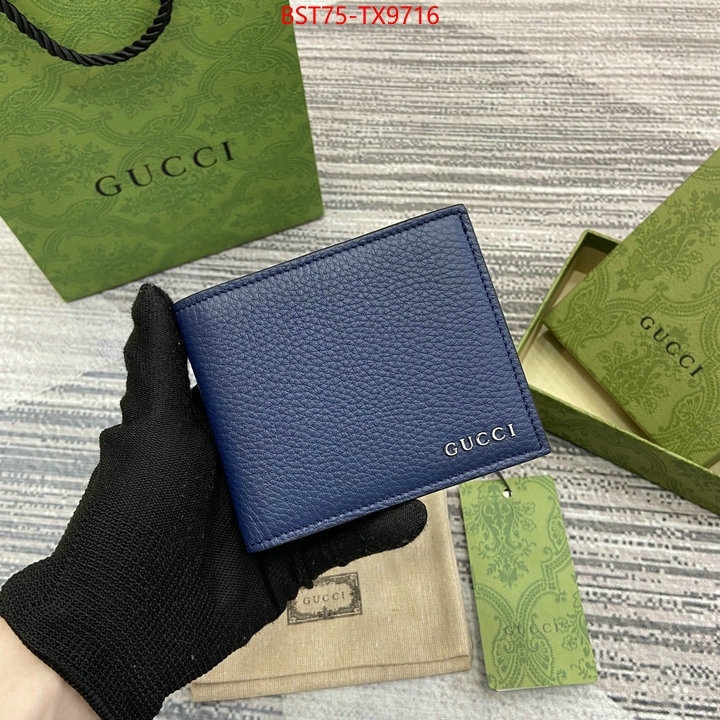 Gucci Bags(TOP)-Wallet- can i buy replica ID: TX9716 $: 75USD,