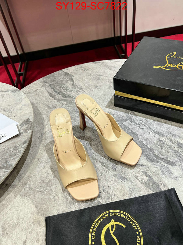 Women Shoes-Christian Louboutin are you looking for ID: SC7822 $: 129USD