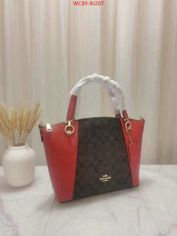 Coach Bags(4A)-Handbag- fake ID: BJ207 $: 89USD,