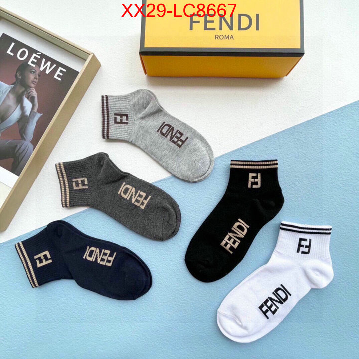 Sock-Fendi shop now ID: LC8667 $: 29USD