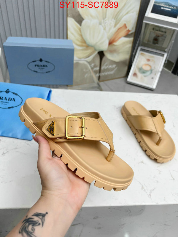 Women Shoes-Prada mirror copy luxury ID: SC7889 $: 115USD