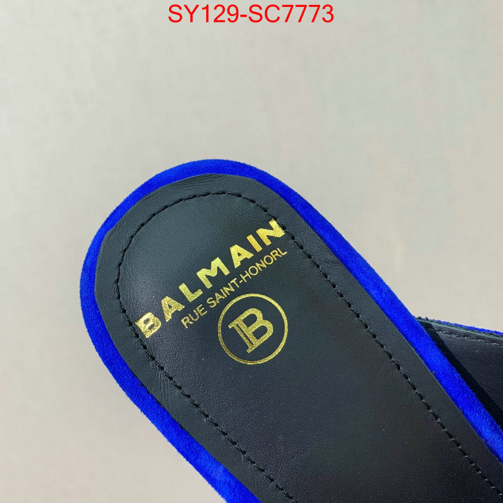 Women Shoes-Balmain shop designer replica ID: SC7773 $: 129USD