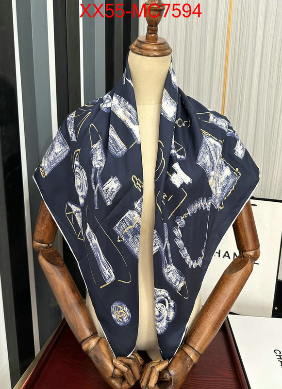 Scarf-Chanel fake high quality ID: MC7594 $: 55USD