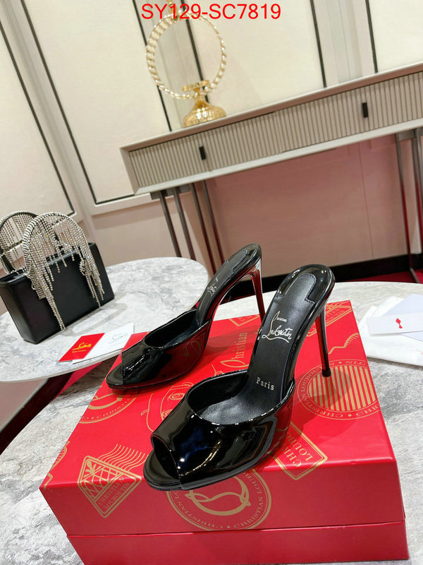 Women Shoes-Christian Louboutin buy cheap replica ID: SC7819 $: 129USD