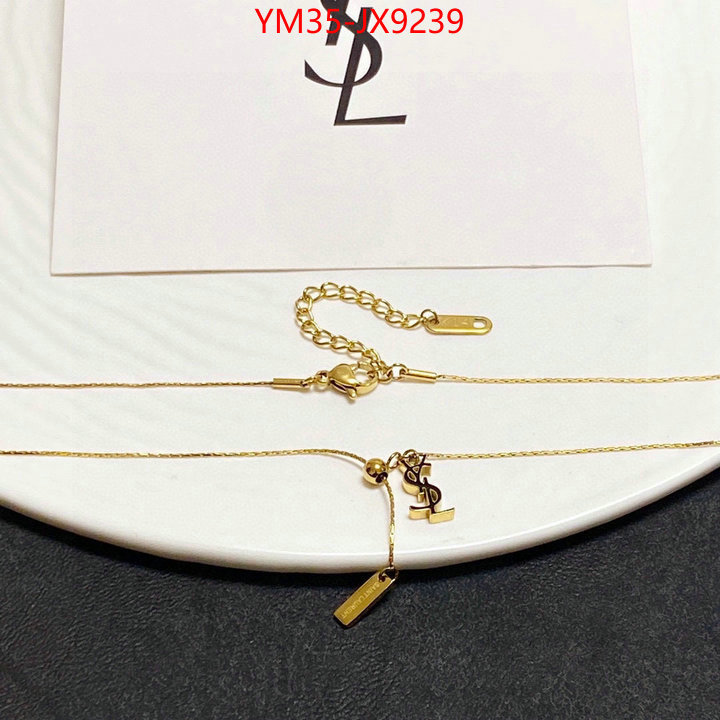 Jewelry-YSL 2024 replica wholesale cheap sales online ID: JX9239 $: 35USD