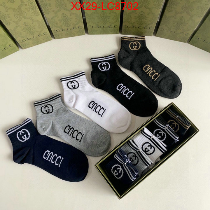 Sock-Gucci the best designer ID: LC8702 $: 29USD