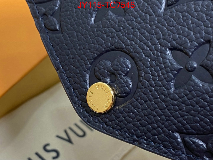 LV Bags(TOP)-Wallet what's best ID: TC7546 $: 115USD,