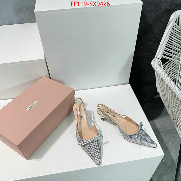 Women Shoes-Miu Miu replica 2024 perfect luxury ID: SX9426 $: 119USD