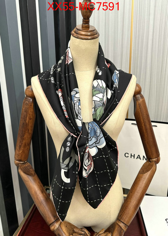 Scarf-Chanel best quality designer ID: MC7591 $: 55USD