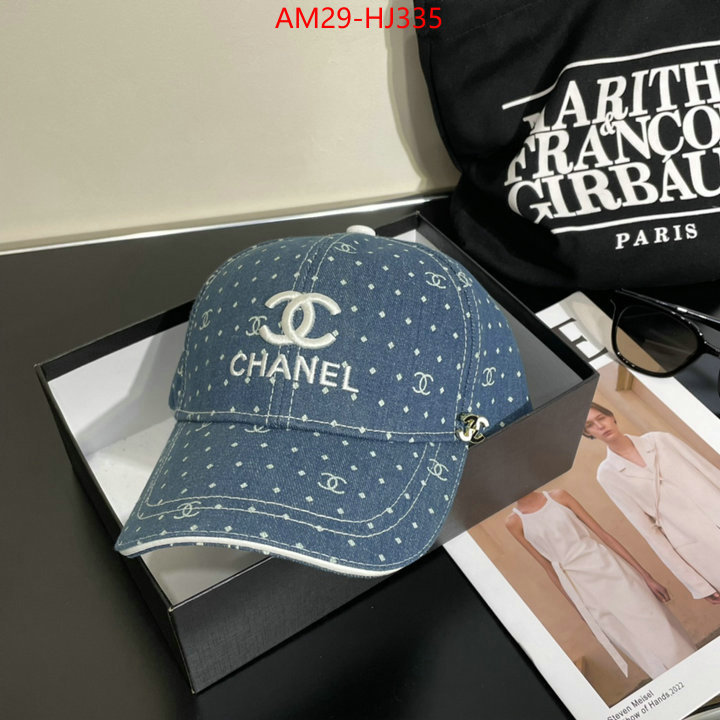 Cap (Hat)-Chanel fake aaaaa ID: HJ335 $: 29USD