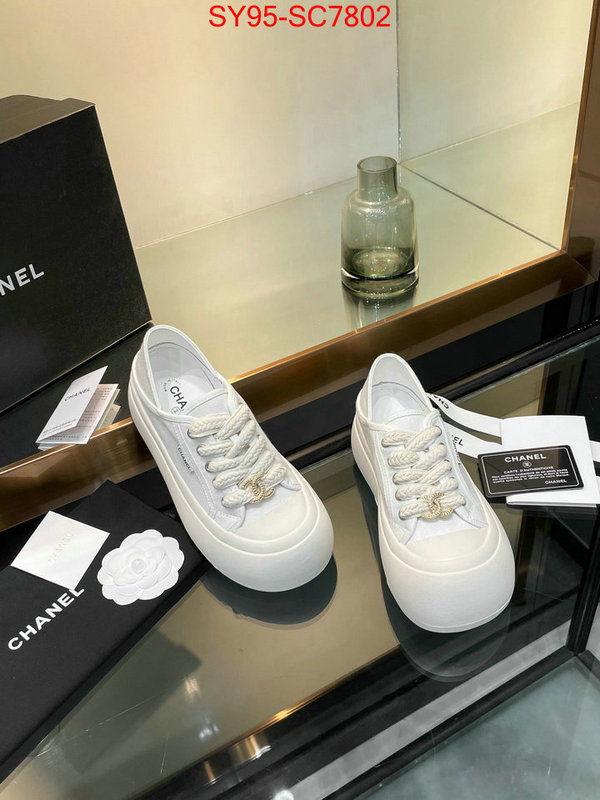 Women Shoes-Chanel high quality perfect ID: SC7802 $: 95USD