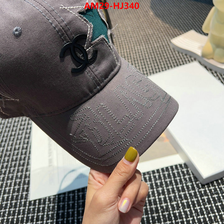 Cap (Hat)-Chanel luxury fake ID: HJ340 $: 29USD