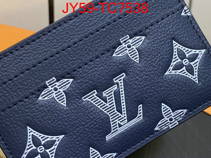 LV Bags(TOP)-Wallet best like ID: TC7538 $: 59USD,