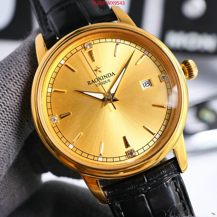 Watch(TOP)-Raoxinda high quality designer replica ID: WX9543 $: 289USD