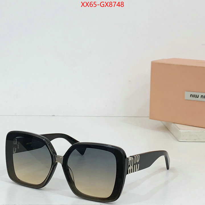 Glasses-Miu Miu website to buy replica ID: GX8748 $: 65USD