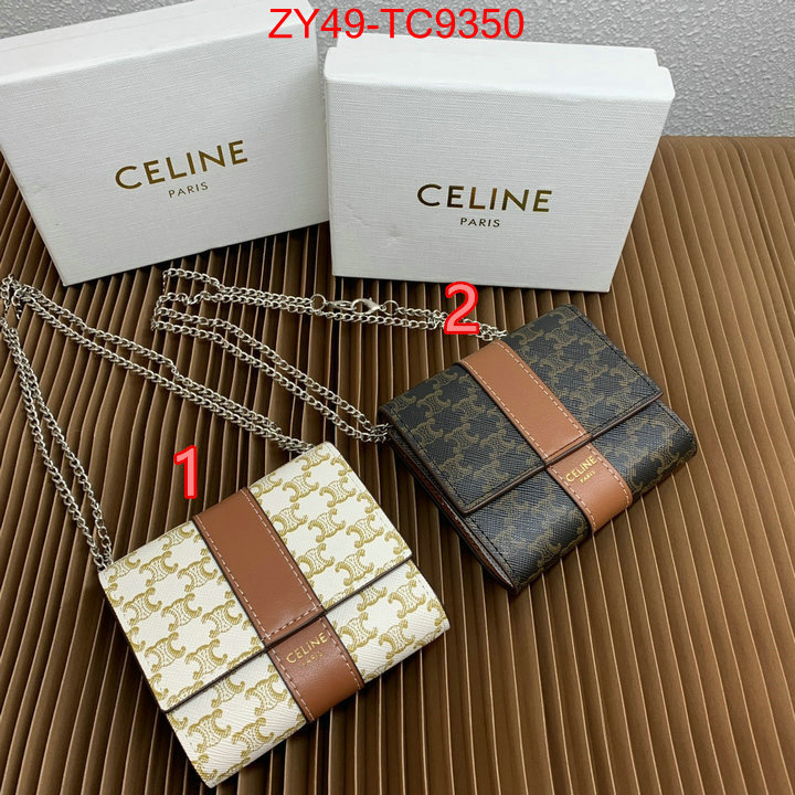 CELINE Bags(4A)-Wallet buy high-quality fake ID: TC9350 $: 49USD,