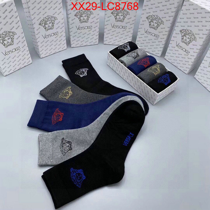 Sock-Versace found replica ID: LC8768 $: 29USD