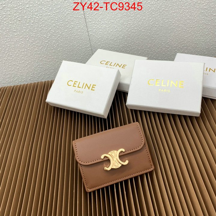 CELINE Bags(4A)-Wallet what is a counter quality ID: TC9345 $: 42USD,