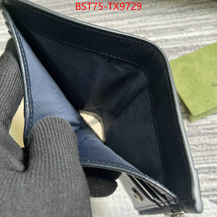 Gucci Bags(TOP)-Wallet- replcia cheap from china ID: TX9729 $: 75USD,