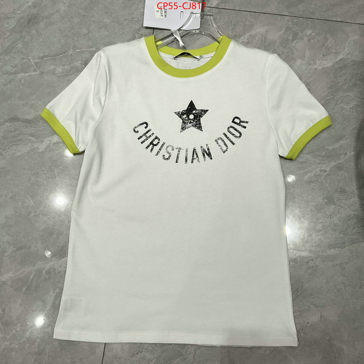 Clothing-Dior designer high replica ID: CJ817 $: 55USD