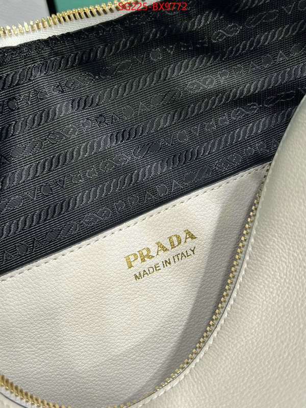 Prada Bags(TOP)-Crossbody- designer fashion replica ID: BX9772 $: 225USD,