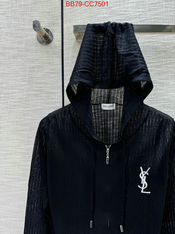 Clothing-YSL outlet sale store ID: CC7501 $: 79USD