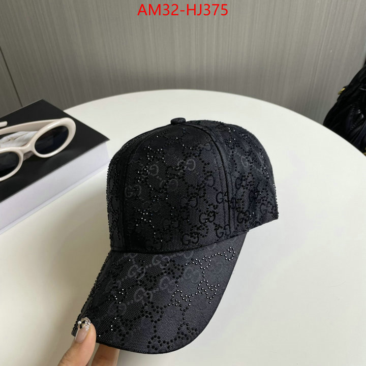 Cap(Hat)-Gucci luxury fake ID: HJ375 $: 32USD