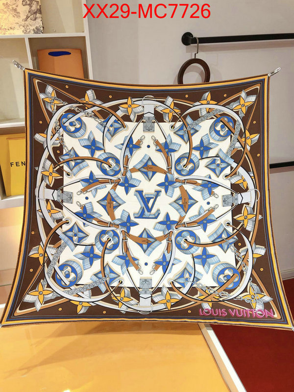 Scarf-LV 2024 replica wholesale cheap sales online ID: MC7726 $: 29USD