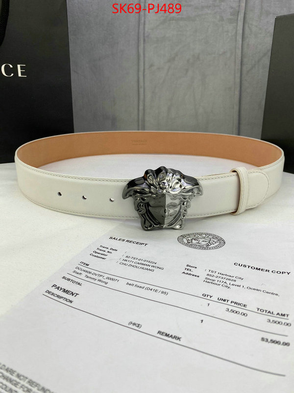 Belts-Versace aaaaa quality replica ID: PJ489 $: 69USD