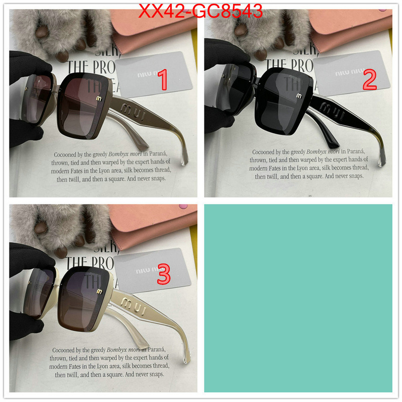 Glasses-Miu Miu wholesale 2024 replica ID: GC8543 $: 42USD