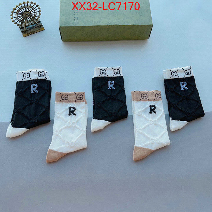 Sock-Gucci cheap wholesale ID: LC7170 $: 32USD