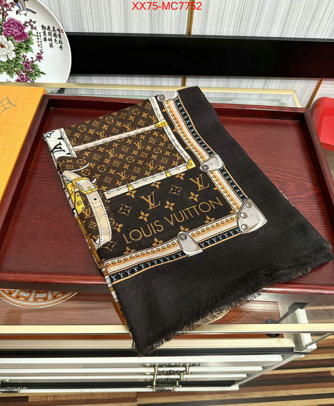 Scarf-LV luxury cheap replica ID: MC7752 $: 75USD