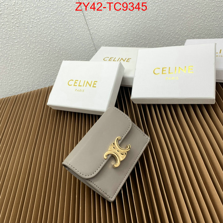 CELINE Bags(4A)-Wallet what is a counter quality ID: TC9345 $: 42USD,