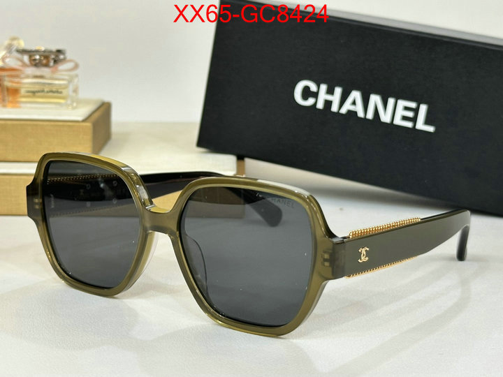 Glasses-Chanel shop cheap high quality 1:1 replica ID: GC8424 $: 65USD